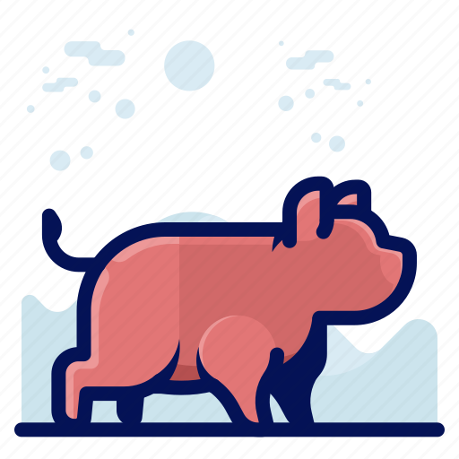 Animal, farm, mammal, pig, wildlife icon - Download on Iconfinder