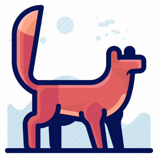 Animal, forest, fox, mammal, wildlife icon - Download on Iconfinder