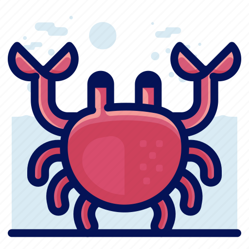 Crab, ocean, sea, wildlife icon - Download on Iconfinder