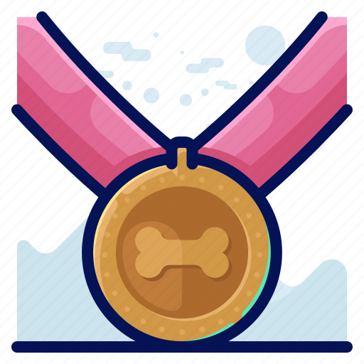 Award, bone, medal, reward icon - Download on Iconfinder