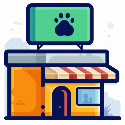 Animal, paw, pet, print, shop, store icon - Download on Iconfinder