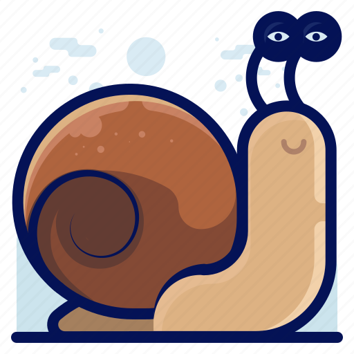 Animal, slow, snail, wildlife icon - Download on Iconfinder