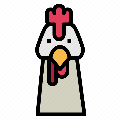 Animal, chicken, farm, hen, poultry icon - Download on Iconfinder