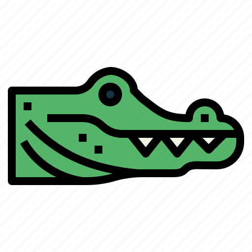 Alligator, animal, crocodile, reptile, wildlife icon - Download on Iconfinder