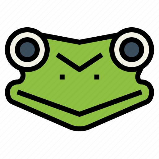 Amphibian, animal, frog, head, wildlife icon - Download on Iconfinder