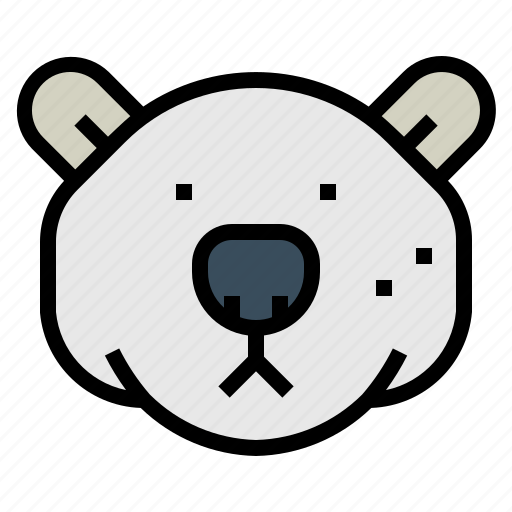 Animal, arctic, bear, head, polar icon - Download on Iconfinder