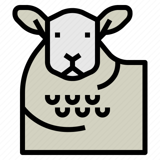 Animal, farm, lamb, mammal, sheep icon - Download on Iconfinder