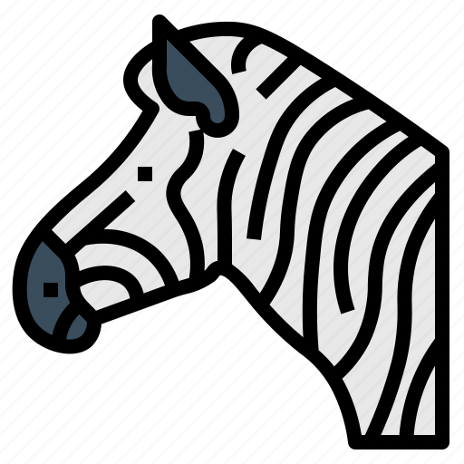 Animal, mamma, wildlife, zebra icon - Download on Iconfinder