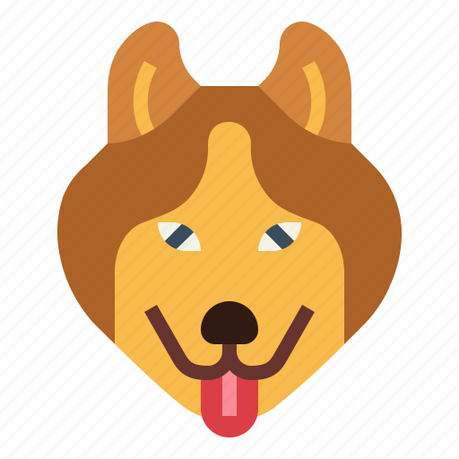 Animal, dog, husky, mammal, pet, siberian icon - Download on Iconfinder