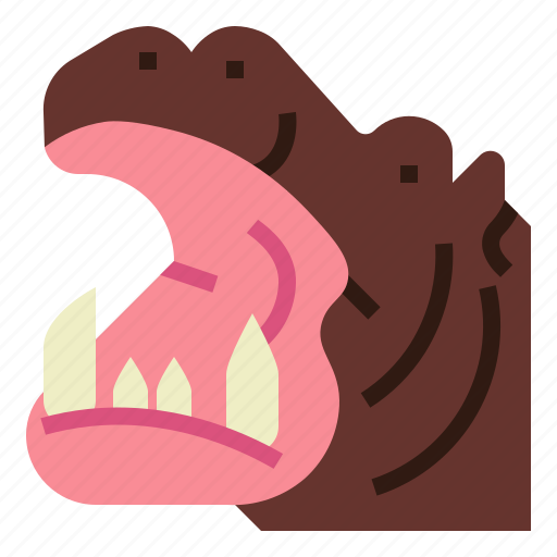 Animal, hippo, hippopotamus, mammal, wildlife icon - Download on Iconfinder