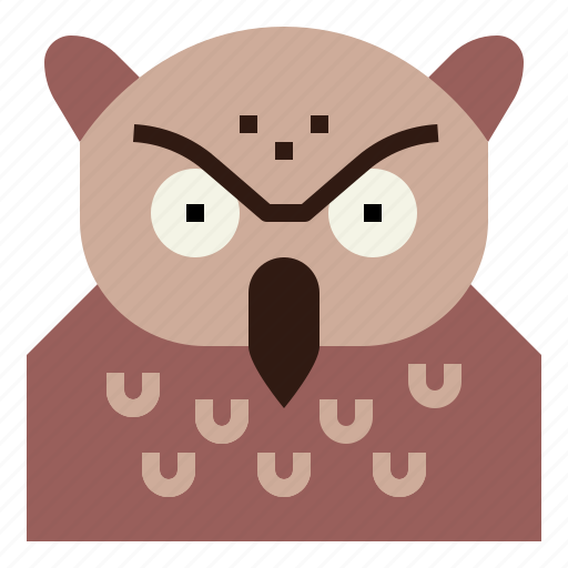 Animal, bird, head, owl, wildlife icon - Download on Iconfinder