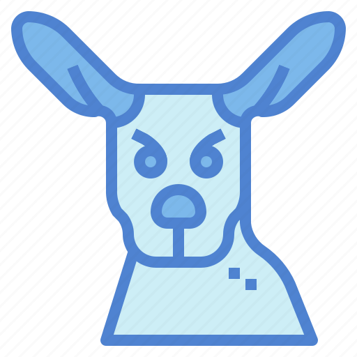 Animal, kangaroo, mammal, marsupial, wildlife icon - Download on Iconfinder