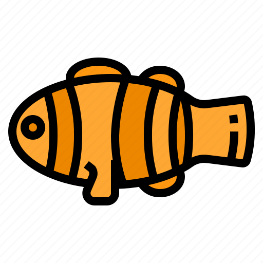Clownfish, animal, ocean, aquatic, fish icon - Download on Iconfinder