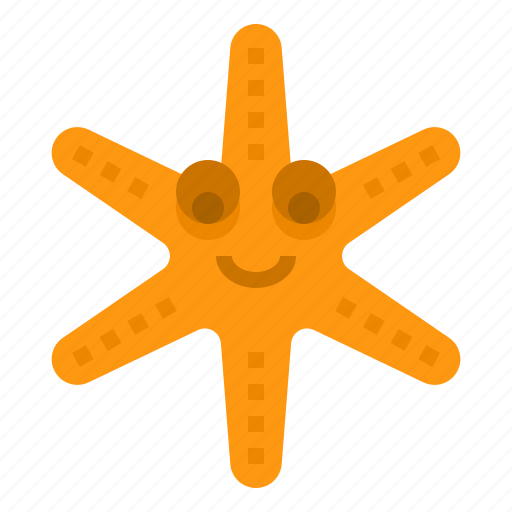 Starfish, star, aquatic, animal, sea icon - Download on Iconfinder