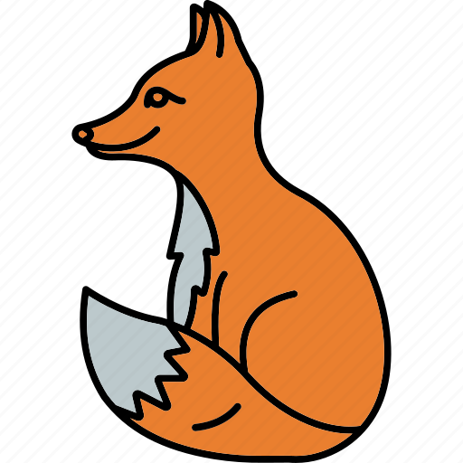 Fox, animal, wildlife, zoo, wild, wolf, mammal icon - Download on Iconfinder