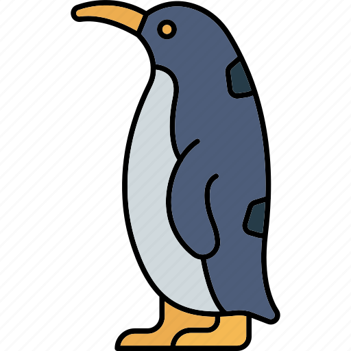 Penguin, animal, bird, zoo, wildlife, emperor, auk icon - Download on Iconfinder