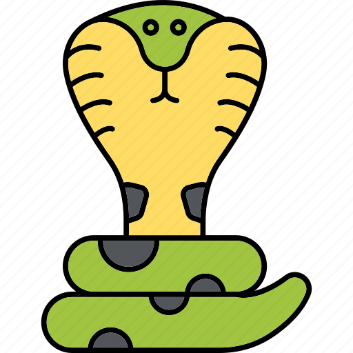 Snake, serpent, viper, animal, reptile, pet, cobra icon - Download on Iconfinder