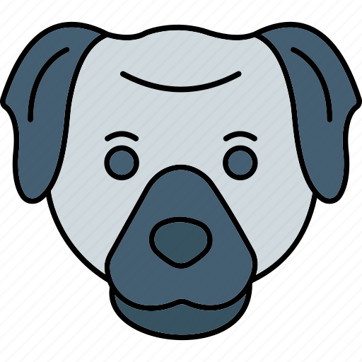 Dog, pet, animal, puppy, face, mammal, expression icon - Download on Iconfinder