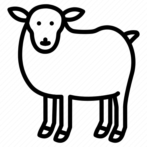 Domesticated, livestock, wool, production, sheep, breeds, grazing icon - Download on Iconfinder