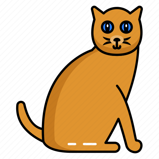 Domesticated, pets, feline, companionship, cat, breeds, behavior icon - Download on Iconfinder