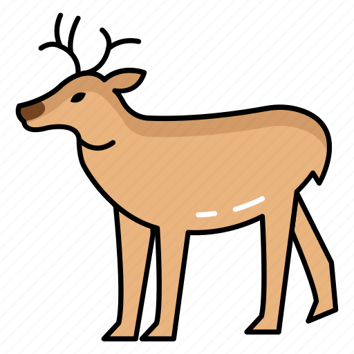 Forest, herbivores, antler, growth, deer, species, diversity icon - Download on Iconfinder