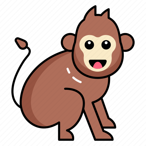 Intelligent, primates, tropical, forest, dwellers, structures, monkeys icon - Download on Iconfinder