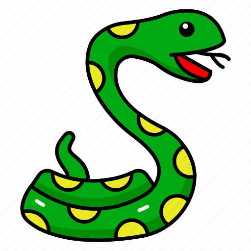 Legless, reptiles, serpent, species, snake, venom, behavior icon - Download on Iconfinder