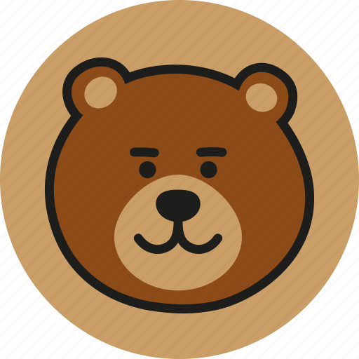 Animal, bear, head, logo, teddy, wild, zoo icon - Download on Iconfinder