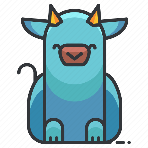 Animal, cow, animals, farm, nature icon - Download on Iconfinder