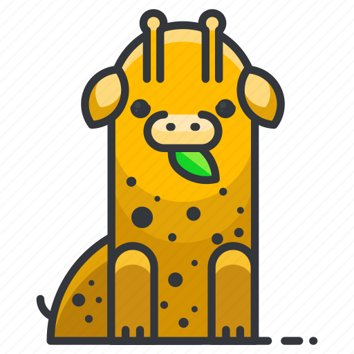 Giraffe, africa, animal, wild, wildlife, zoo icon - Download on Iconfinder