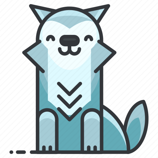 Wolf, animal, animals, coyote, fox, wild icon - Download on Iconfinder