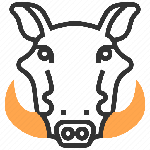 Animal, face, head, boar, pig icon - Download on Iconfinder