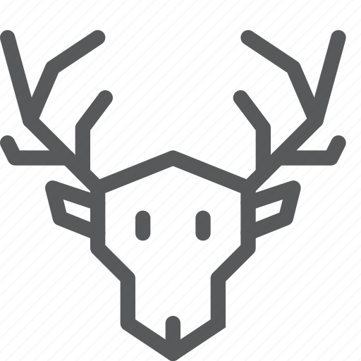 Deer, animal, nature, wild, woods icon - Download on Iconfinder