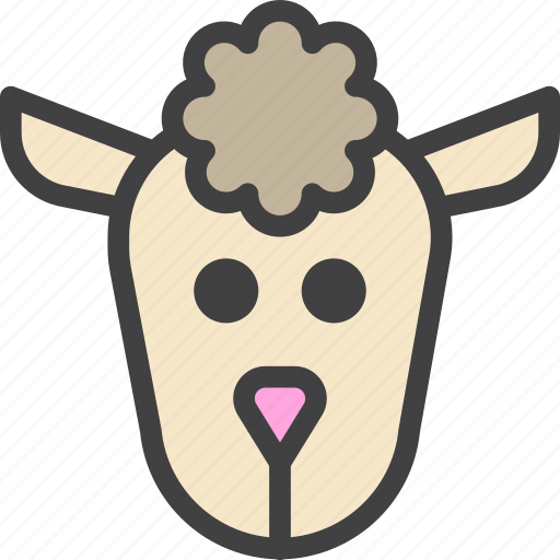Ewe, head, mutton, sheep icon - Download on Iconfinder