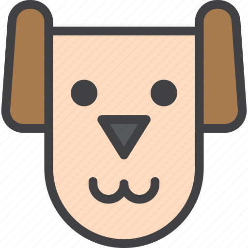 Dog, head, pet icon - Download on Iconfinder on Iconfinder