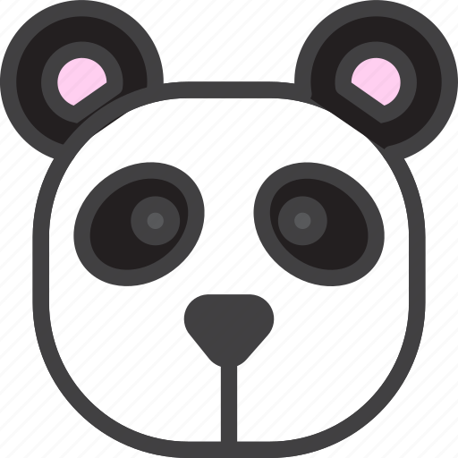 Bear, head, panda icon - Download on Iconfinder