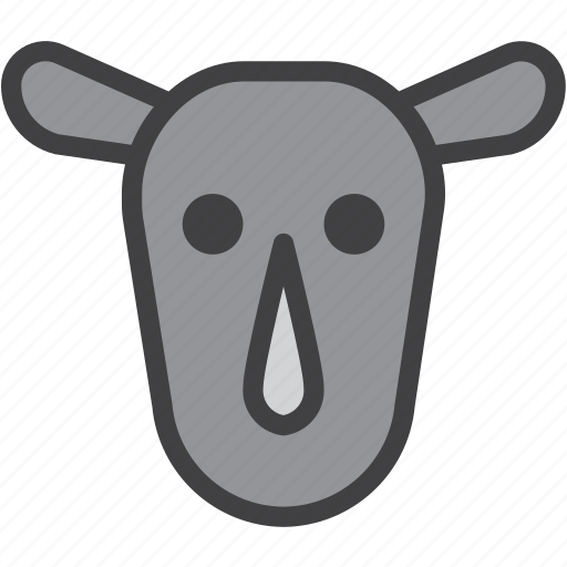 Animal, rhino, rhinoceros icon - Download on Iconfinder