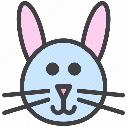 Bunny, head, rabbit icon - Download on Iconfinder