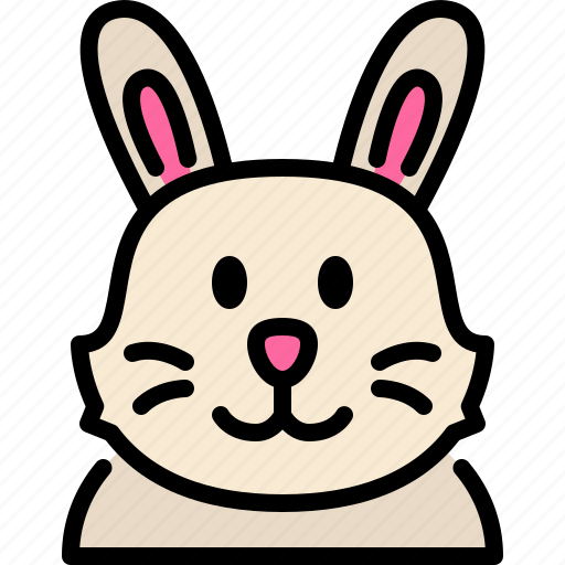 Rabbit, zoo, animal, wildlife, avatar icon - Download on Iconfinder