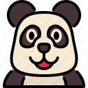 panda, zoo, animal, wildlife, avatar