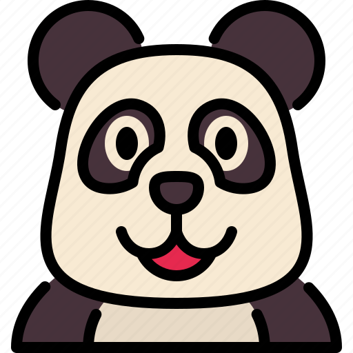 Panda, zoo, animal, wildlife, avatar icon - Download on Iconfinder