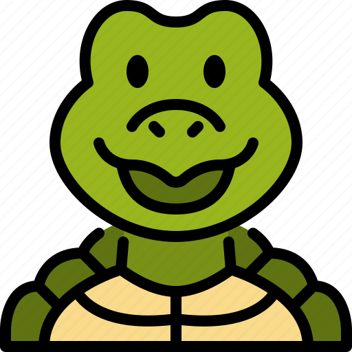 Turtle, zoo, animal, wildlife, avatar icon - Download on Iconfinder