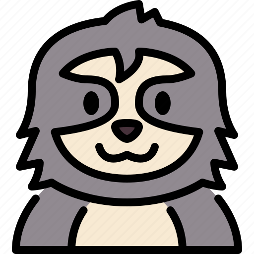 Sloth, zoo, animal, wildlife, avatar icon - Download on Iconfinder