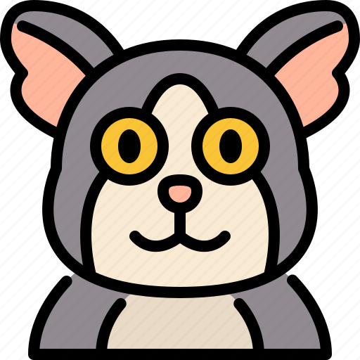 Bush baby, zoo, animal, wildlife, avatar icon - Download on Iconfinder