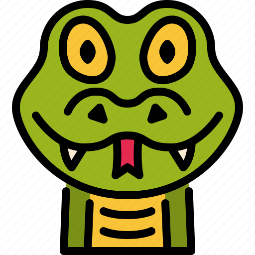 Snake, zoo, animal, wildlife, avatar icon - Download on Iconfinder