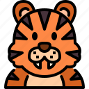 tiger, zoo, animal, wildlife, avatar