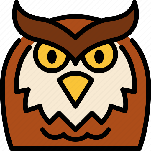 Owl, zoo, animal, wildlife, avatar icon - Download on Iconfinder