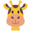 giraffe, zoo, animal, wildlife, avatar