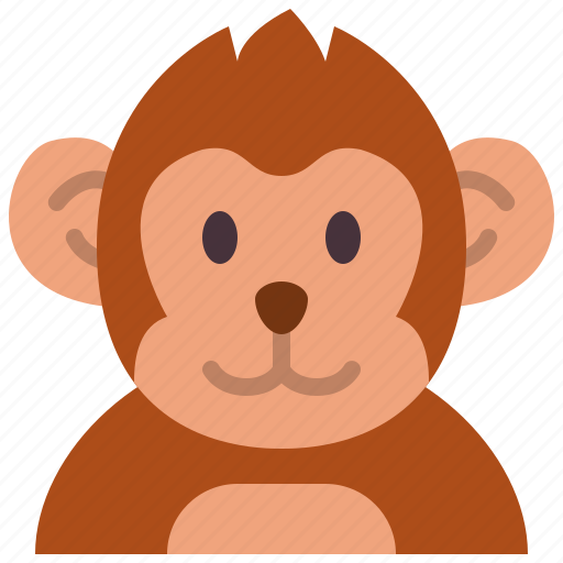 Monkey, zoo, animal, wildlife, avatar icon - Download on Iconfinder