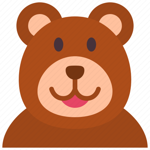 Bear, zoo, animal, wildlife, avatar icon - Download on Iconfinder